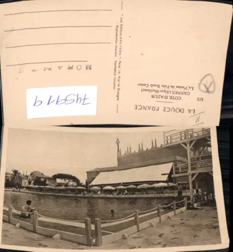 745919 Cote d Azur Cannes Alpes-Maritimes La Piscine du Palm Beach Casino Schwimmbad