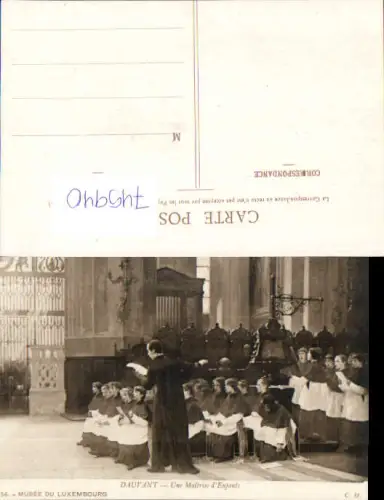 745940 Dauvant Une Maitrise d Enfants Ministranten Singen Religion France