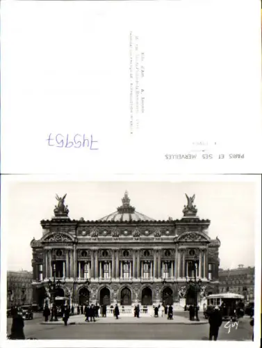 745957 Foto AK Paris L Opera Oper France