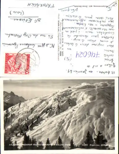 746024 St Anton a. Arlberg Arlberg-Kandahar Rennstrecke v. Galzig pub Risch-Lau 10806