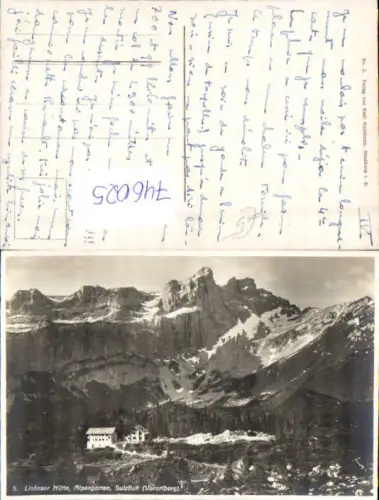 746025 Lindauer Hütte Alpengarten Sulzfluh Tschagguns