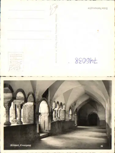 746038 Foto AK Millstatt Stift Kreuzgang