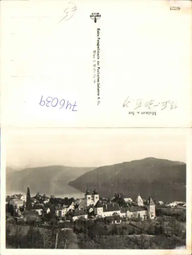 746039 Foto AK Millstatt a. See Ansicht m. Stift 1927