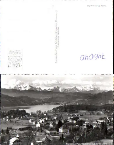 746040 Foto AK Krumpendorf a. Wörthersee m. Karawanken