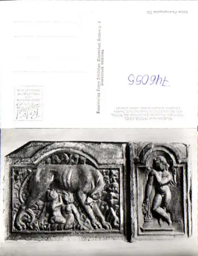 746055 Foto AK Maria Saal Relief aus Virunum Detailansicht