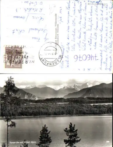 746076 Foto AK Turnersee m. Steiner Alpen Sankt Kanzian am Klopeiner See