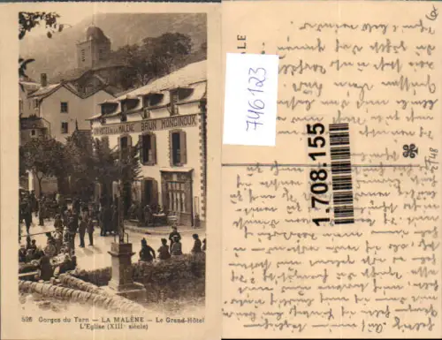 746123 Gorges du Tarn La Malene Le Grand Hotel L Eglise France