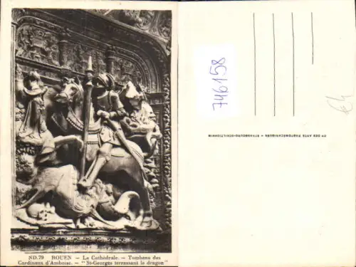746158 Rouen La Cathedrale Tombeau des Cardinaux d Amboise France