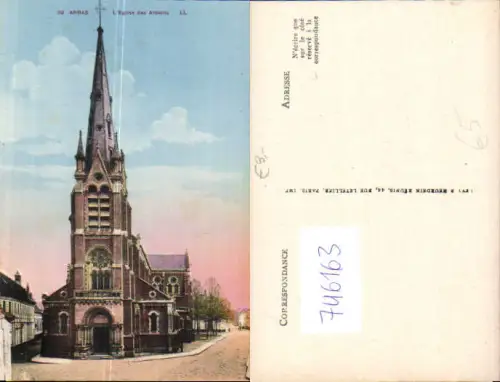 746163 Arras L Eglise des Ardents Kirche France