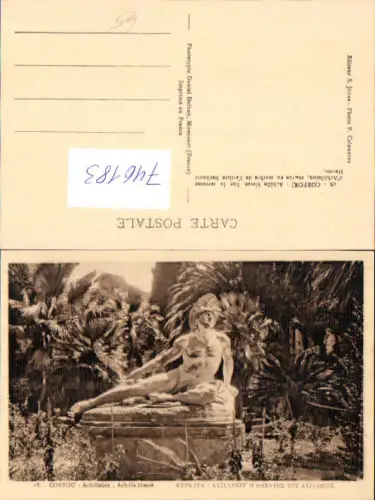 746183 Corfou Achilleion Achille blesse Korfu Greece