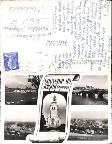746222 Mehrbild AK Souvenir de Joignys-sur-Yonne Yonne Kirche France