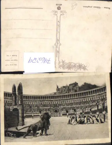 746229 Roma Ultima prghiera Rom Arena Löwe Sklaven Italy