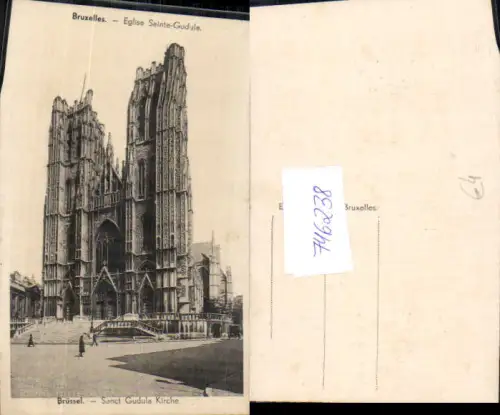 746238 Bruxelles Eglise Sainte-Gudule Brüssel Kirche Belgien