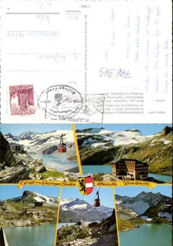 746343 Mehrbild AK Enzinger Boden Kaprun Talsperre Kraftwerk Weißsee