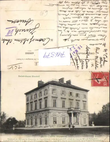 746379 Saint-Ouen illustre Chateau Seigneurial Schloss France
