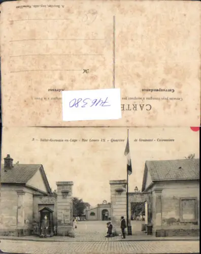 746380 Saint-Germain-en-Lage Rue Louis IX Quartier de Gramont Cuirassiers France