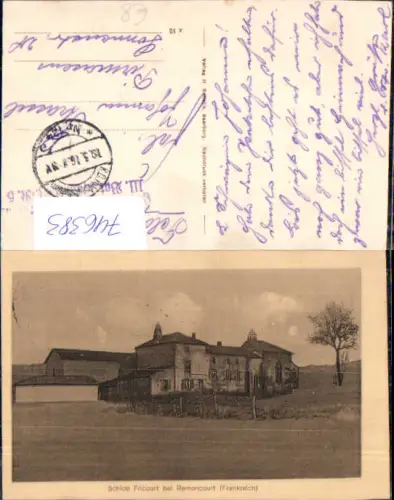 746383 Schloss Fricourt bei Remoncourt France