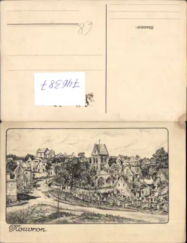 746387 Künstler AK Nouvron-Vingré France