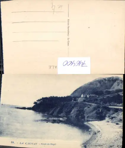 746400 La Ciotat Pointe du Mugel Küste Strand France
