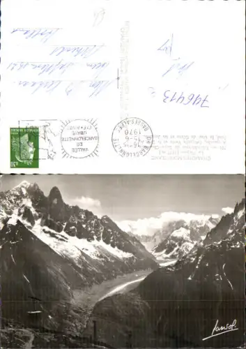 746413 Foto AK Chamonix-Mont-Blanc La Flegere Telepherique Seilbahn Gondel France