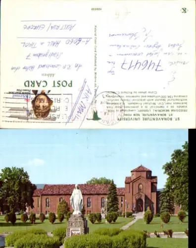 746417 Bonaventure University St Bonaventure New York USA