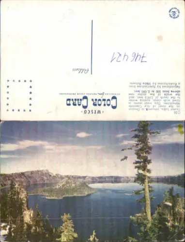 746421 Crater Lake Oregon USA Klamath County National Park