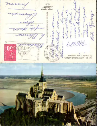 746429 Fliegeraufnahme Le Mont-Saint-Michel Vue aerienne France