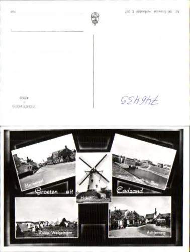 746435 Mehrbild Foto AK Gadzand Kamp Welgelegen Achterweg Mariastraat Molen Netherlands