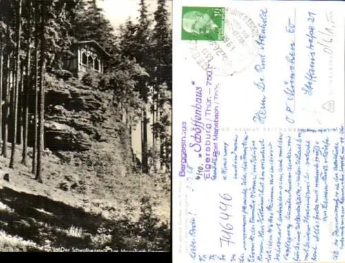 746446 Elgersburg Thüringen Schöffenhaus Berggasthaus