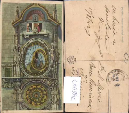 746447 Material AK Drehbar Praha Prag Staromestsky orloj Astronomische Uhr Tschechien