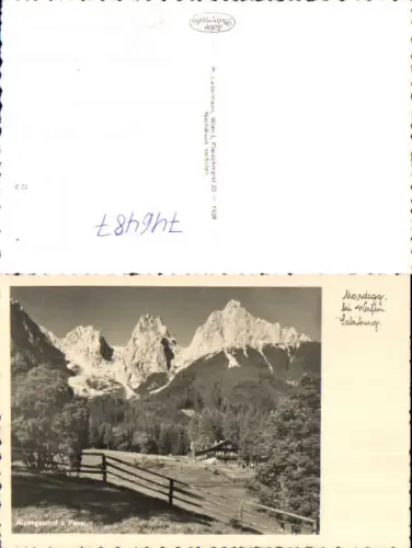 746487 Foto AK Mordegg b. Werfen Salzburg