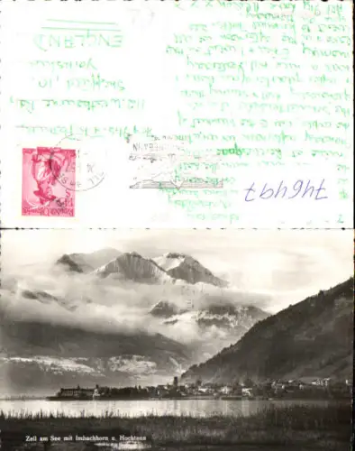 746497 Foto AK Zell a. See m. Imbachhorn u. Hochtenn