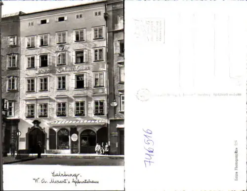 746516 Foto AK Salzburg Mozart Geburtshaus