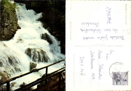 746522 Myrafälle b. Pernitz Wasserfall