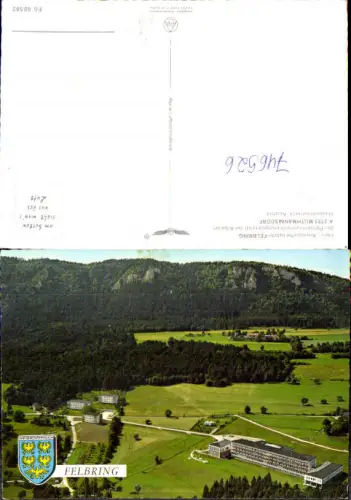 746526 Fliegeraufnahme Muthmannsdorf Heilstätte Felbring pub Alpine Luftbild FÖ 60582
