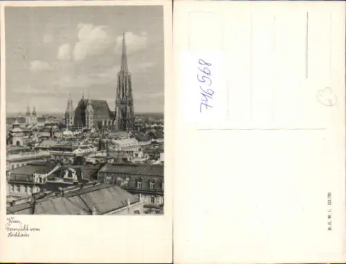746568 Wien Vienna Fernsicht vom Hochhaus Stephansdom
