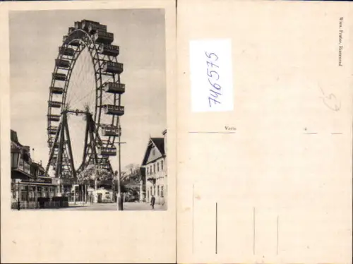 746575 Wien Vienna Leopoldstadt Prater Riesenrad