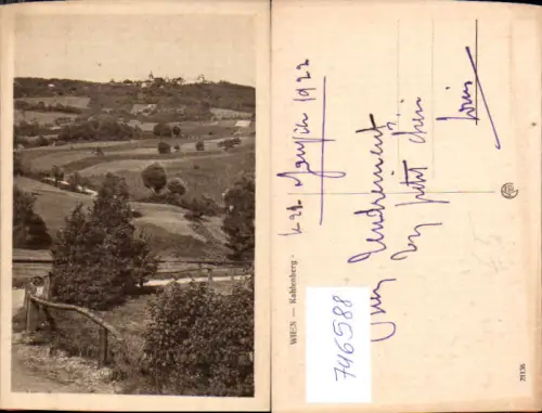 746588 Wien Vienna Döbling Kahlenberg um 1922