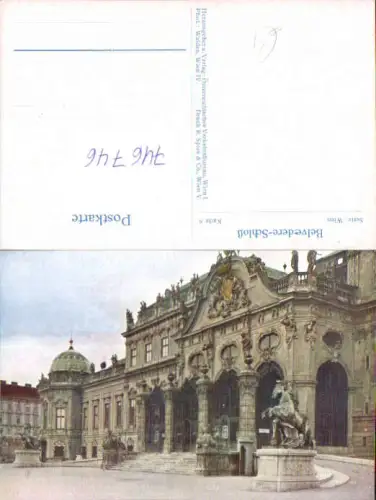 746746 Wien Vienna Schloss Belvedere