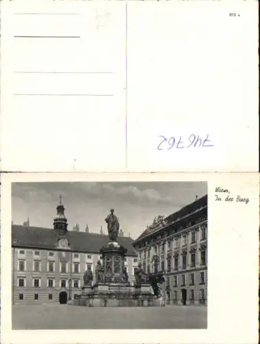 746762 Wien Vienna In der Burg Hofburg Statue Denkmal