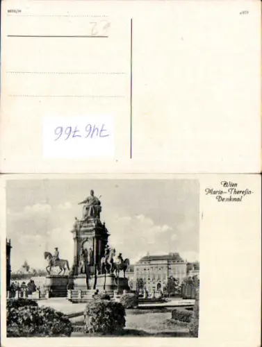 746766 Wien Vienna Maria-Theresien-Denkmal