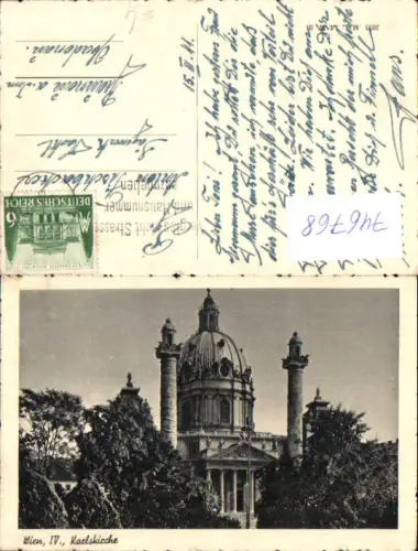 746768 Wien Vienna 4 Karlskirche