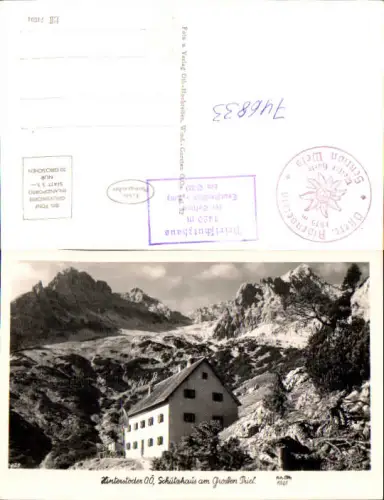 746833 Foto AK Hinterstoder Schutzhaus a. Großen Priel pub Foto Oth 1025