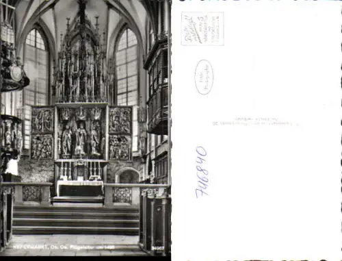 746840 Foto AK Kefermarkt Flügelaltar Kirche Inneres