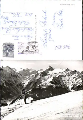 746852 Foto AK Zell a. See Wintersport Schmittenhöhe Skilift