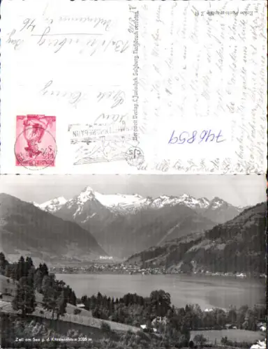 746859 Foto AK Zell a. See g. d. Kitzsteinhorn