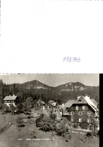 746866 Foto AK Gosau Teilansicht mit Brigitte-Heim
