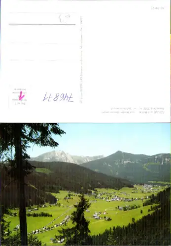 746871 Gosau mit Mitter- u. Hinter-Gosau geg. Gamsfeld Salzkammergut