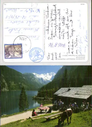 746876 Gosau Gosausee m. Dachstein Jausenstation Seeklausalm Klacklhütte