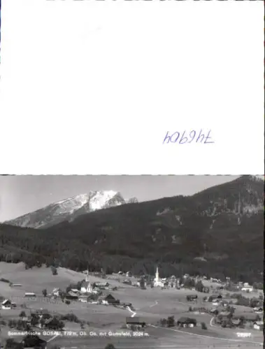 746904 Foto AK Gosau mit Gamsfeld